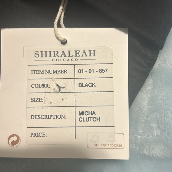 Shiraleah Chicago Micha Embellished Velvet Envelope Clutch - Picture 7 of 8